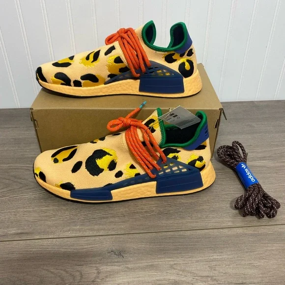 adidas gazelle silver green womens adidas Originals x Pharrell Williams Solar HU NMD main image 1